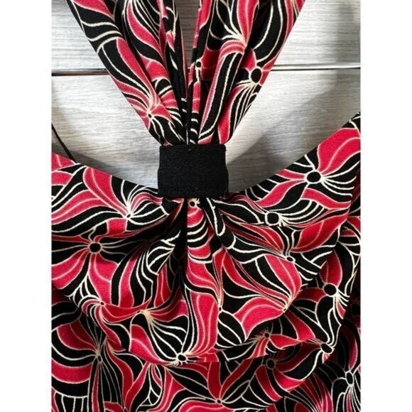 Kenneth Cole New York Halter Top Printed Small - Picture 8 of 9